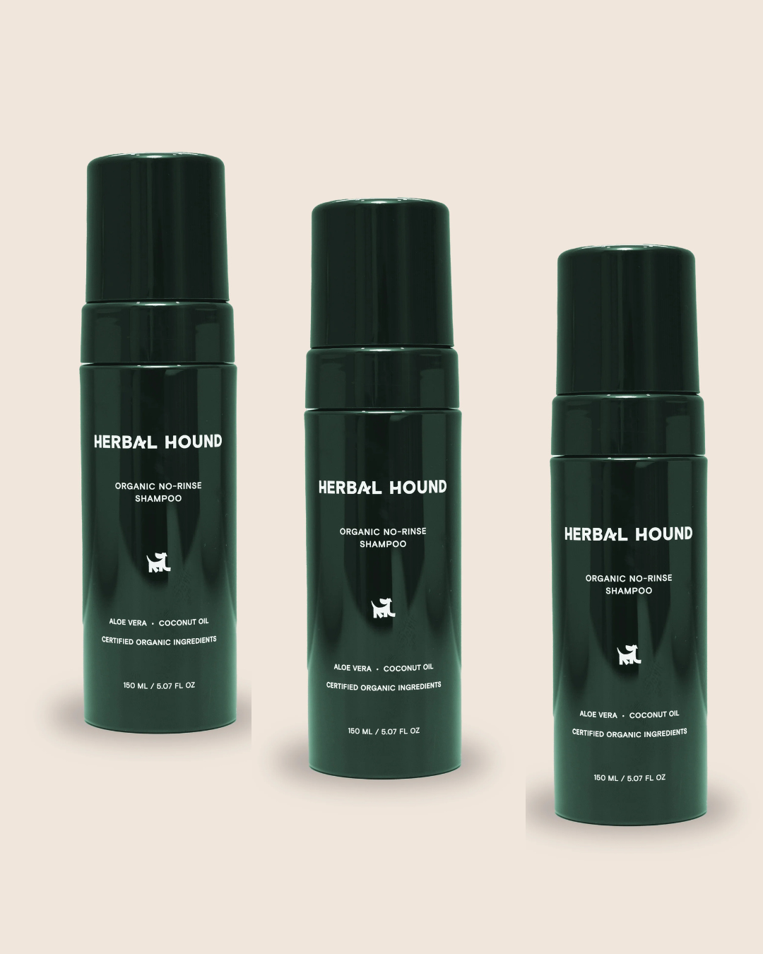 No-Rinse Shampoo Trio