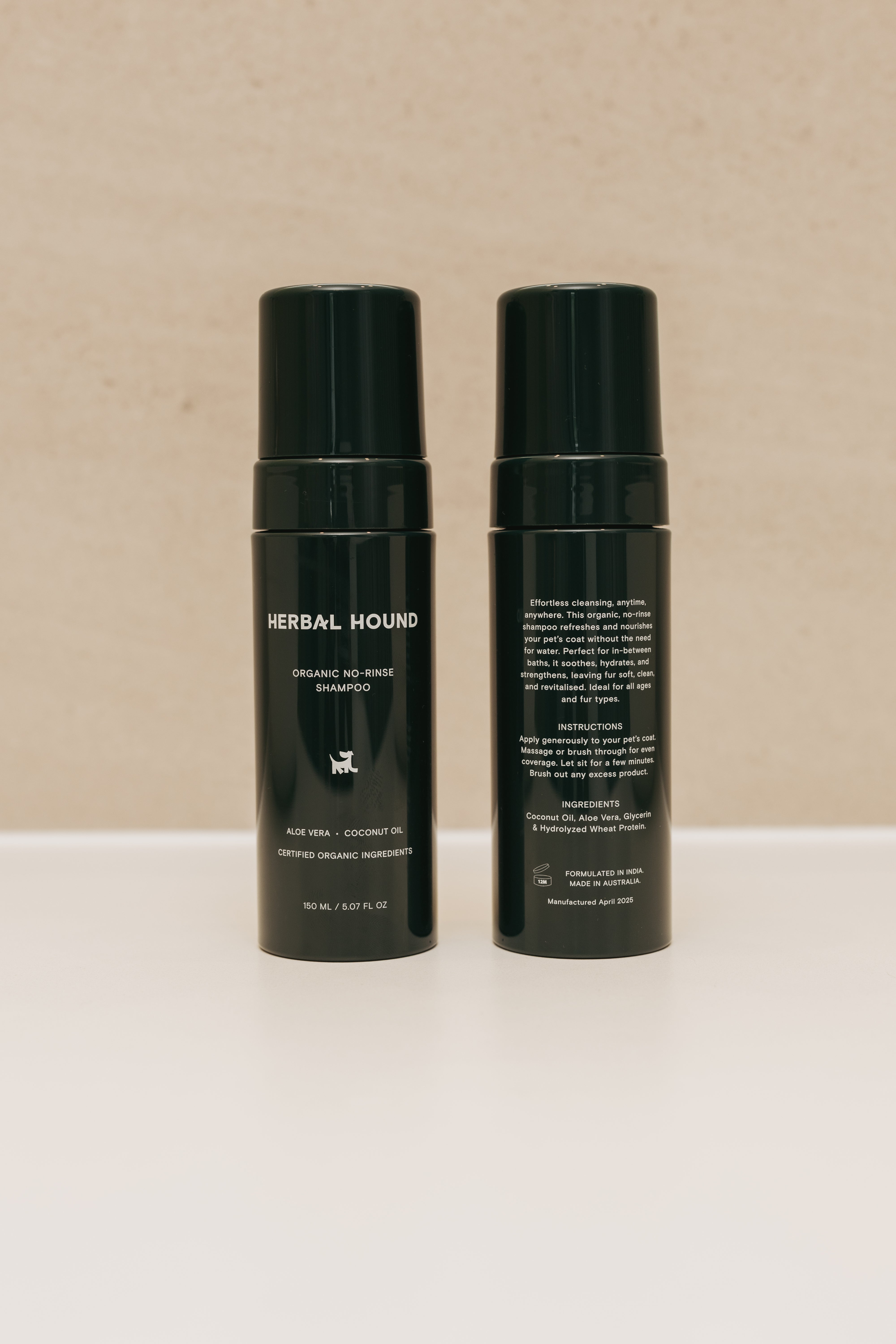 Organic No-Rinse Shampoo
